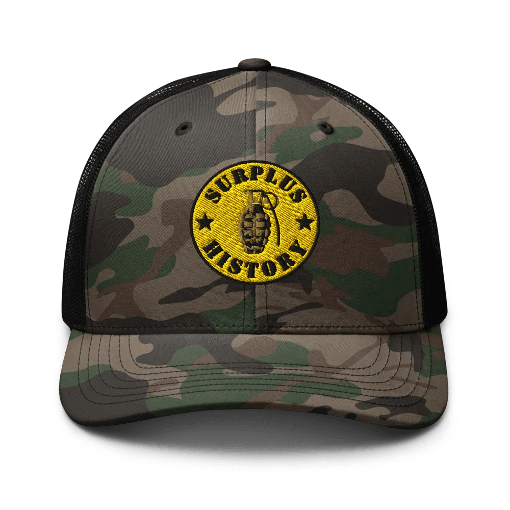 The Ordnance Operator - Surplus History Camo Trucker Hat product image (1)