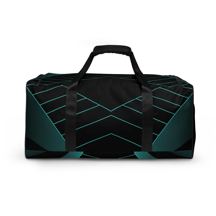 Symmetric Neon Paths Duffle Bag product image (2)