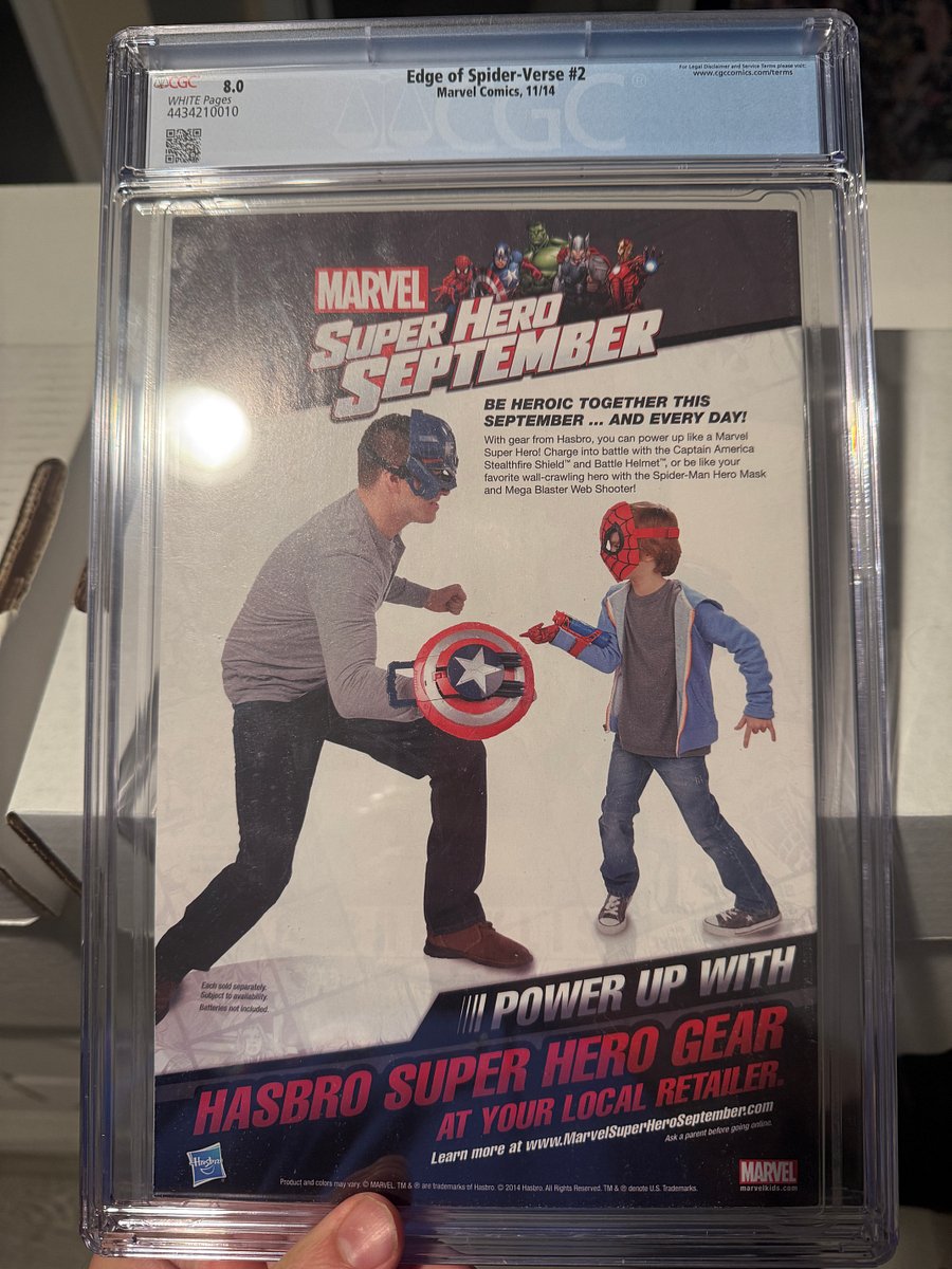 Edge of Spider-Verse #2 (November 2014) – 8.0 CGC – First Appearance of Spider-Gwen (Gwen Stacy) product image (2)