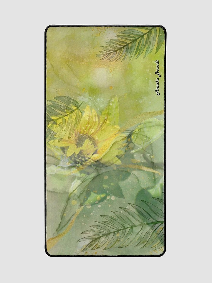Desk Mat: Sunflower in early golden autumn product image (2)