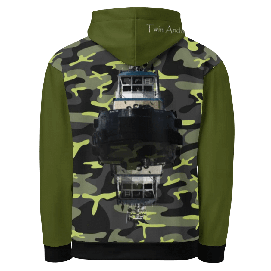 Camouflage & Green Hudson VB Reflection Hoodie product image (7)