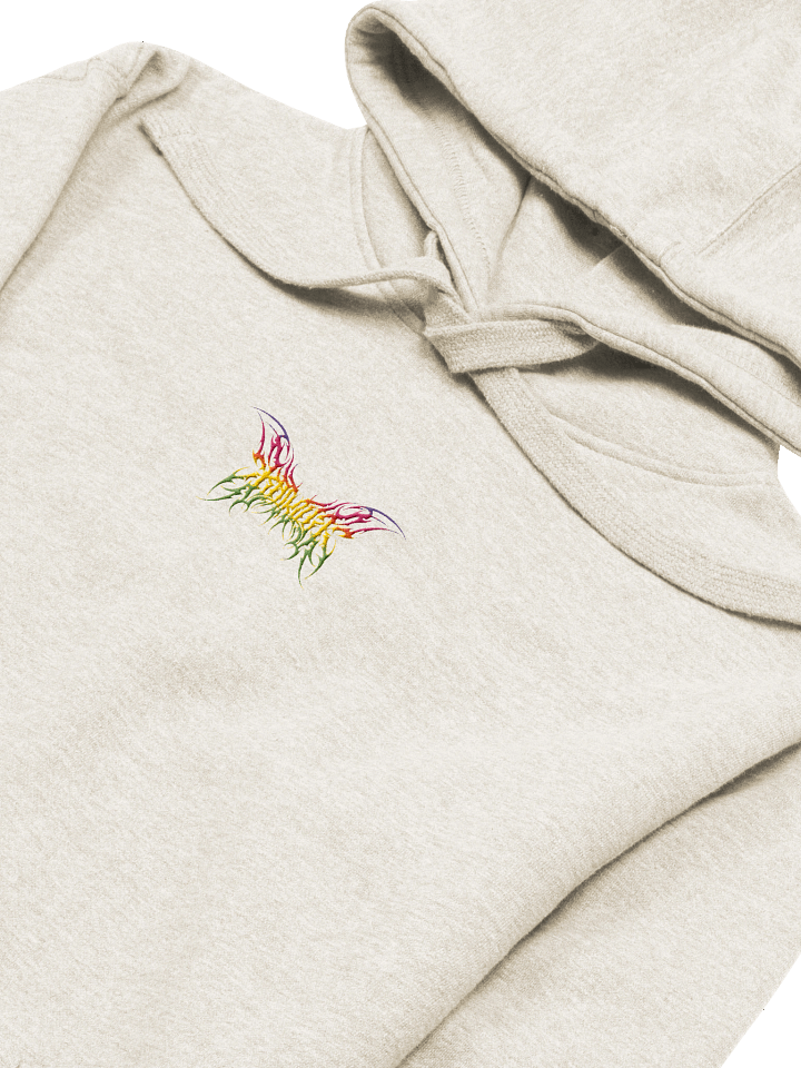 [Embroidered] Kat Kult Hoodie (Rainbow logo) product image (1)