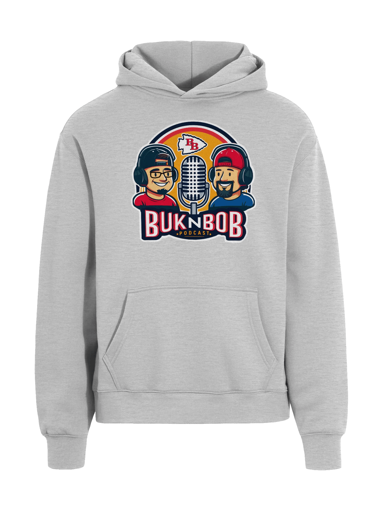 Buk N Bob Podcast Logo Hoodie product image (8)
