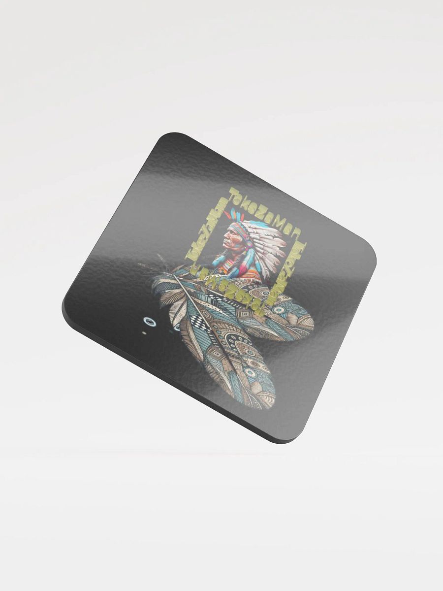 ZAman Glossed Cork Coaster product image (1)