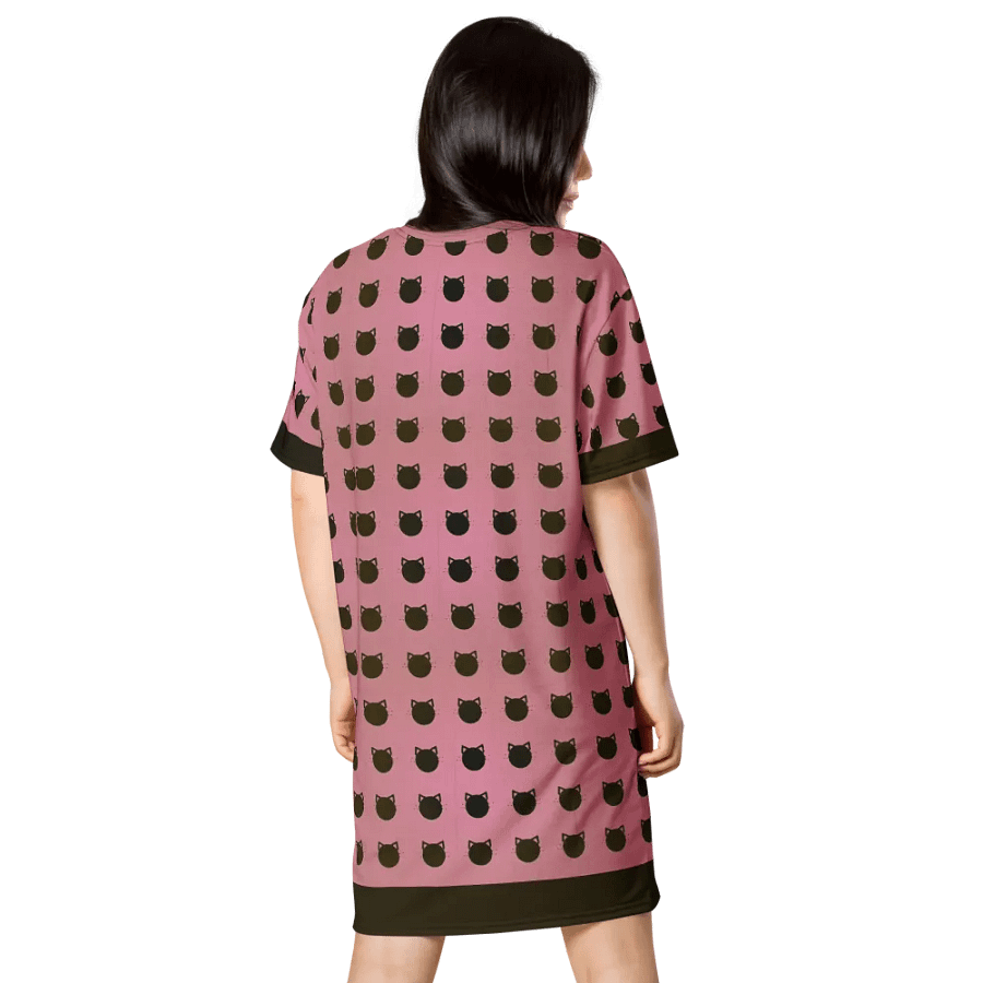 Feline Frenzy All-Over T-Shirt Dress product image (2)
