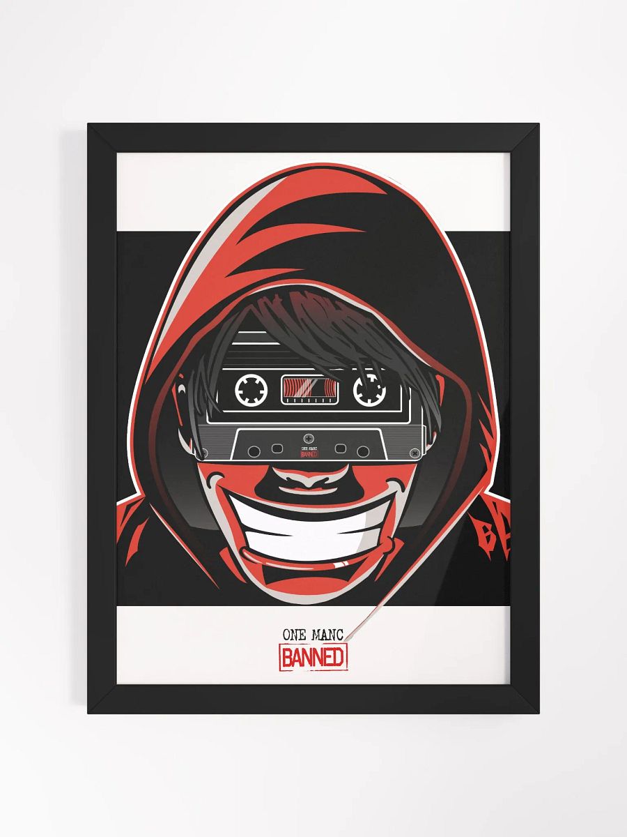 Cassette Face Framed Artwork product image (3)
