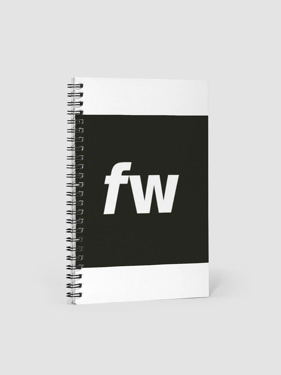 fW Logo Spiral Notebook product image (1)