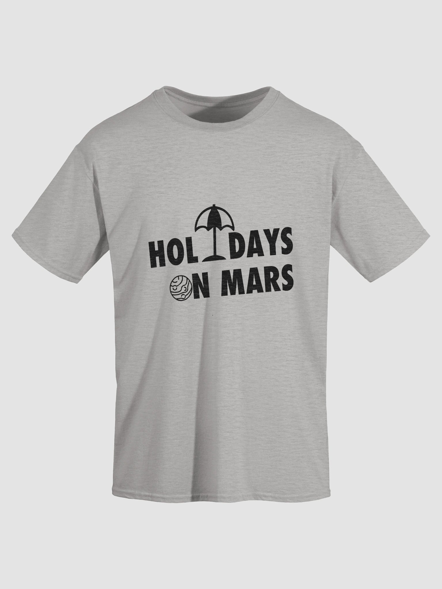 Holidays On Mars | Logo Black T-shirt product image (3)