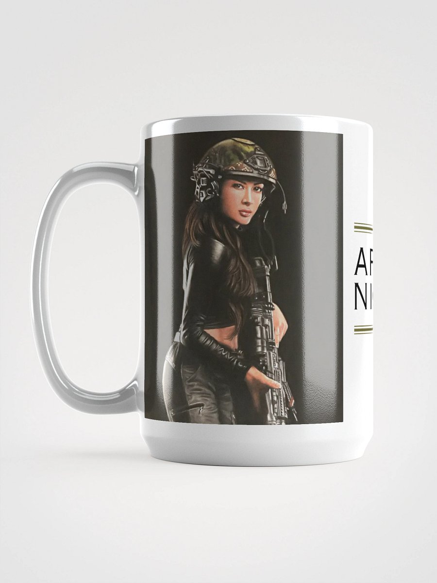 Shadow Hunter - April Nicol Pastel Portrait Mug (15 oz) product image (6)