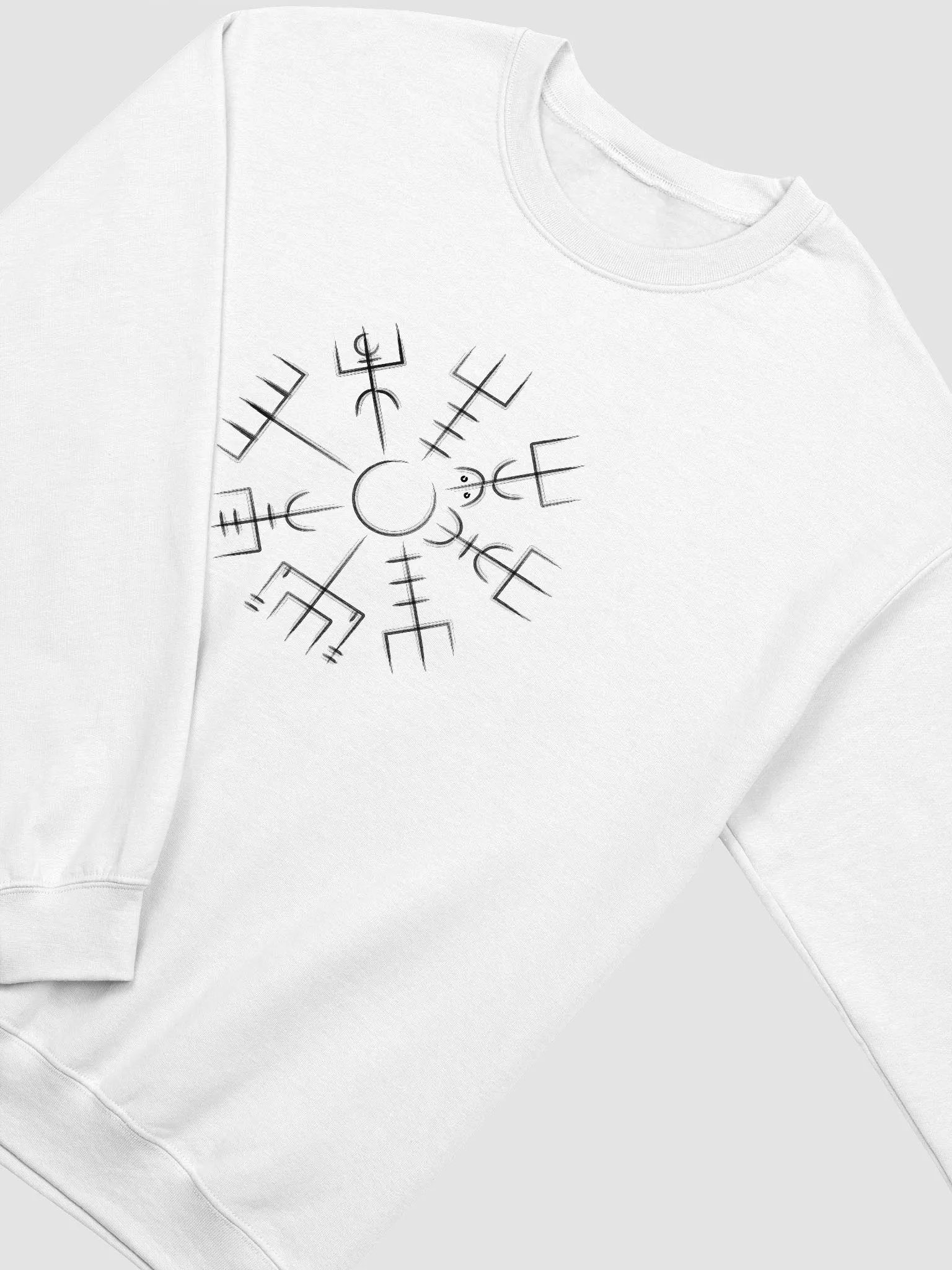 Vegvisir Compass Unisex Sweatshirt Light product image (4)