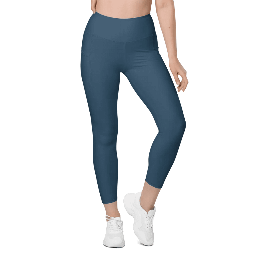 Blu Steel Leggings with Pockets product image (2)