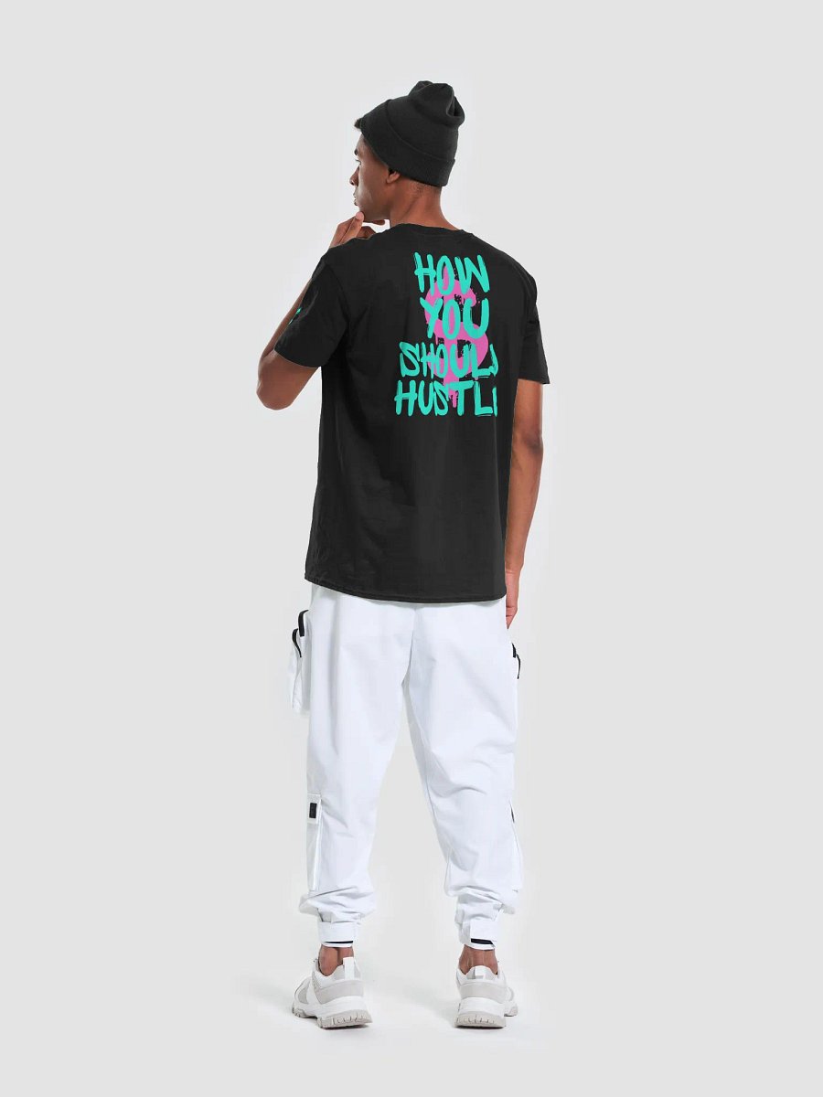 Black H.U.S.H. T-Shirt product image (6)