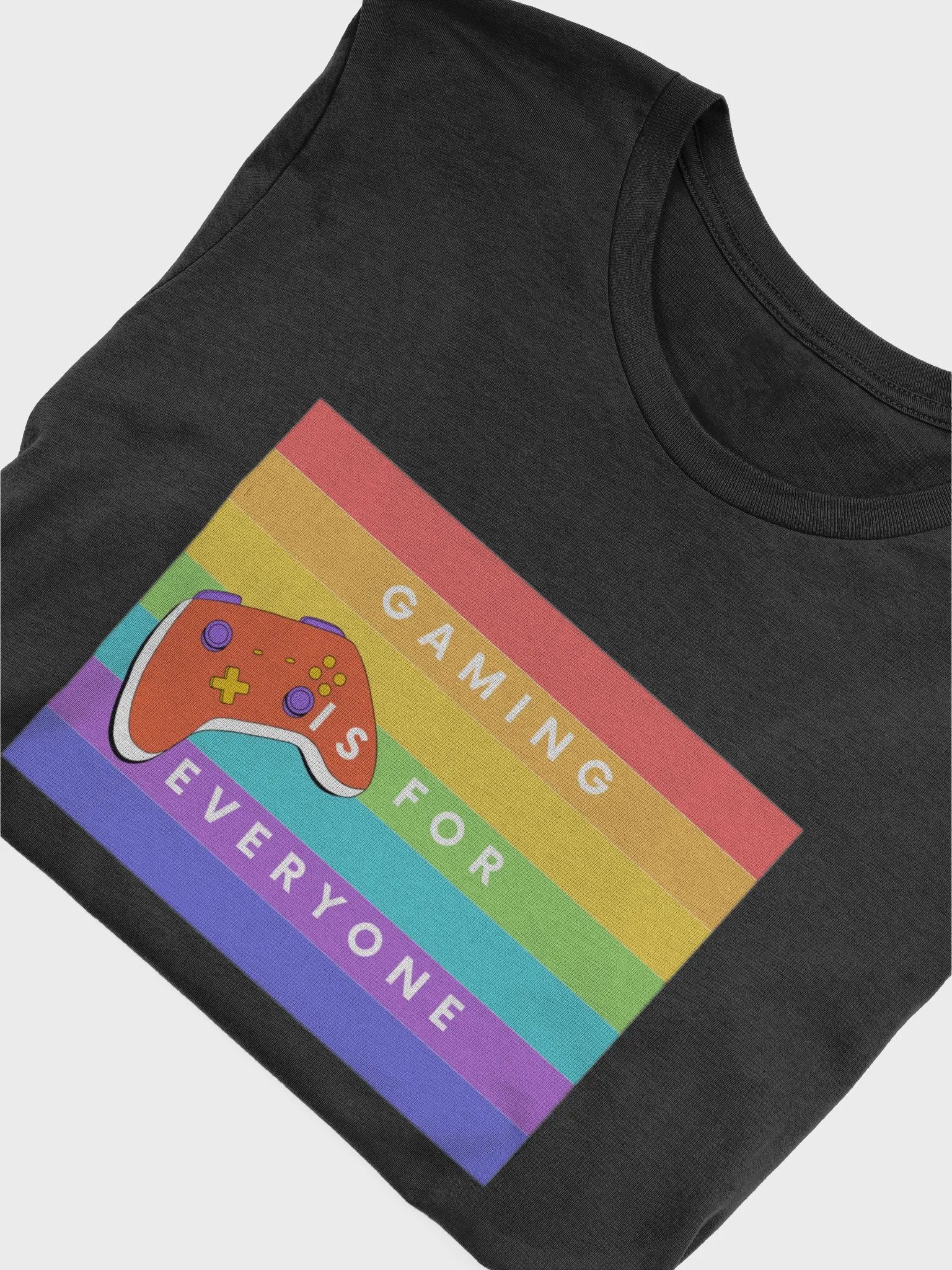 Gaming Is For Everyone Rainbow T-Shirt product image (5)