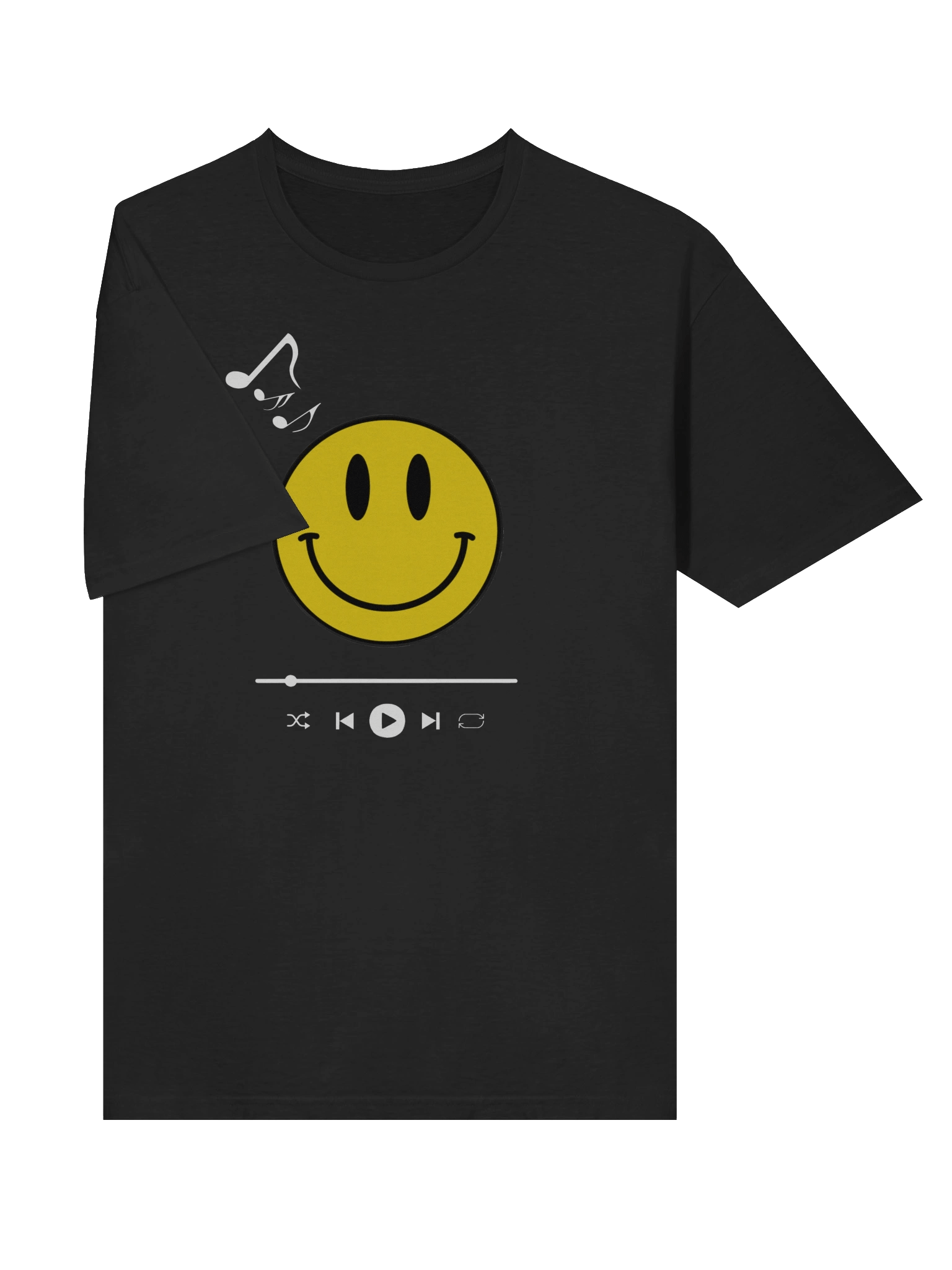 Smiley Face Music T-Shirt product image (5)