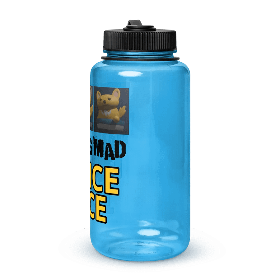 Doopsters - Dancing Mad Emote DANCE JUICE - Wide Mouthed Plastic Water Bottle 32 Ounce product image (3)