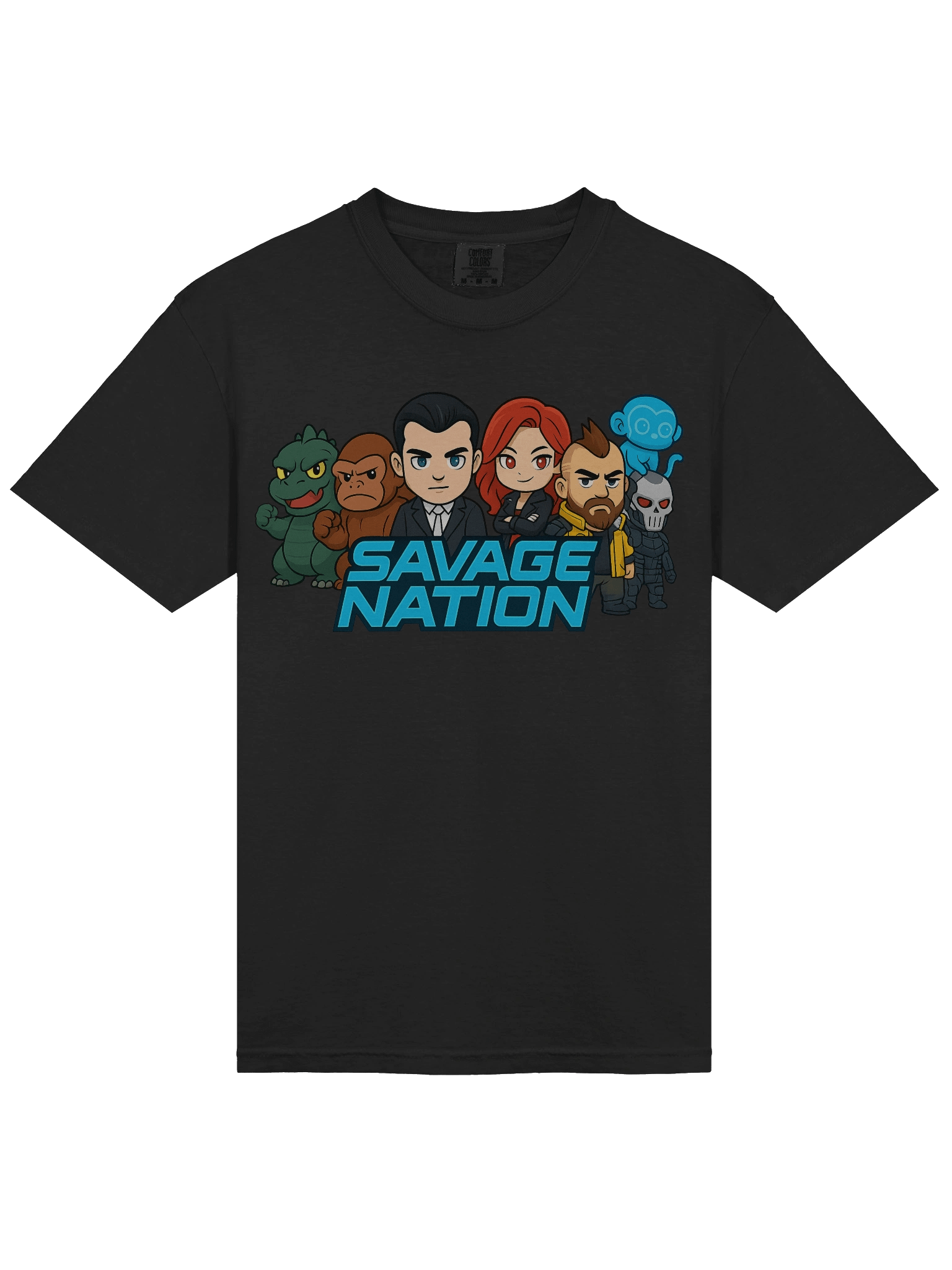 Savage Nation Cartoon T-Shirt product image (16)