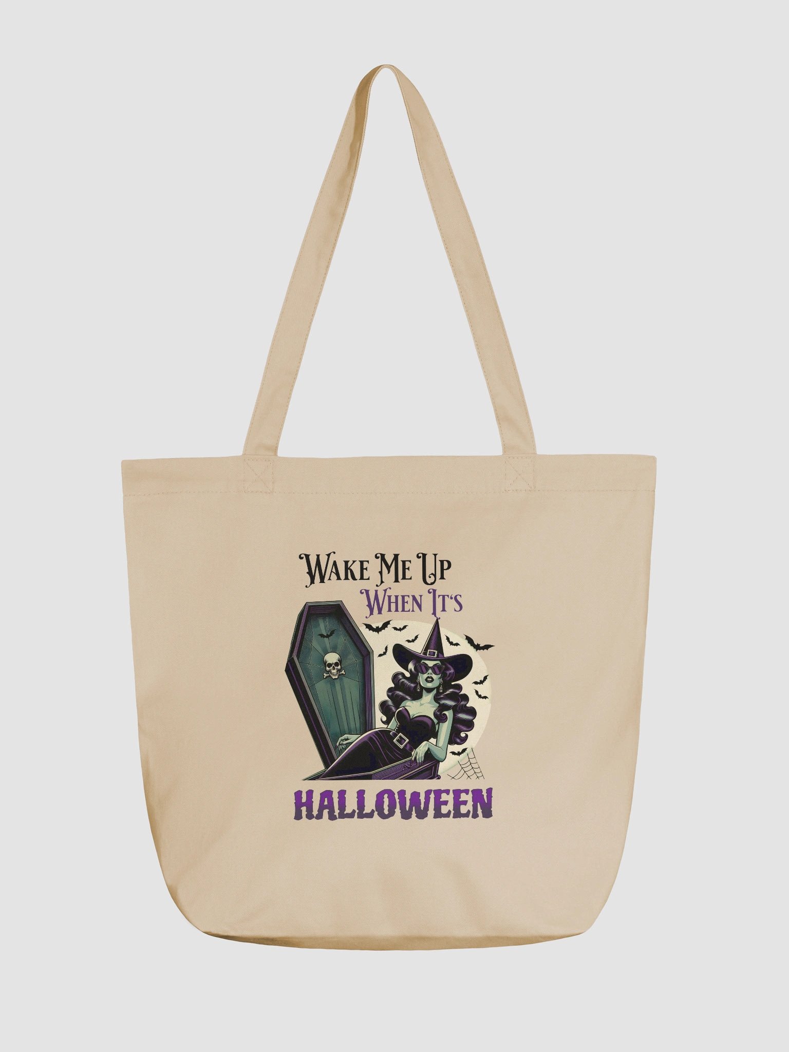 Vintage Halloween Witch Tote Bag product image (1)