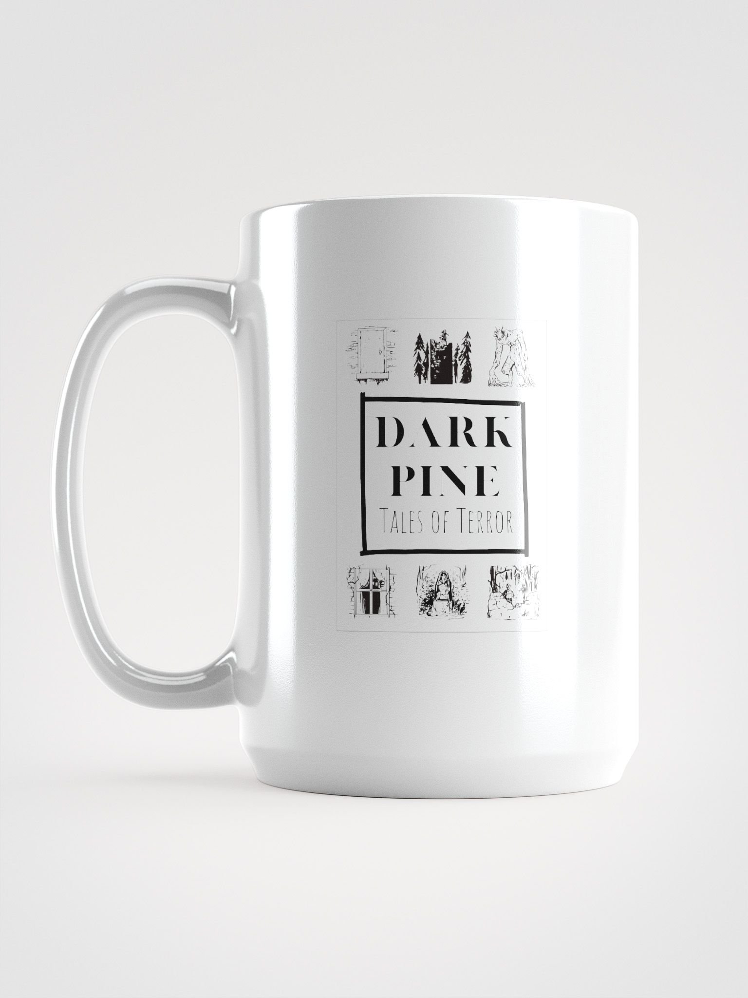 Dark Pine Illustrated - Mug product image (1)