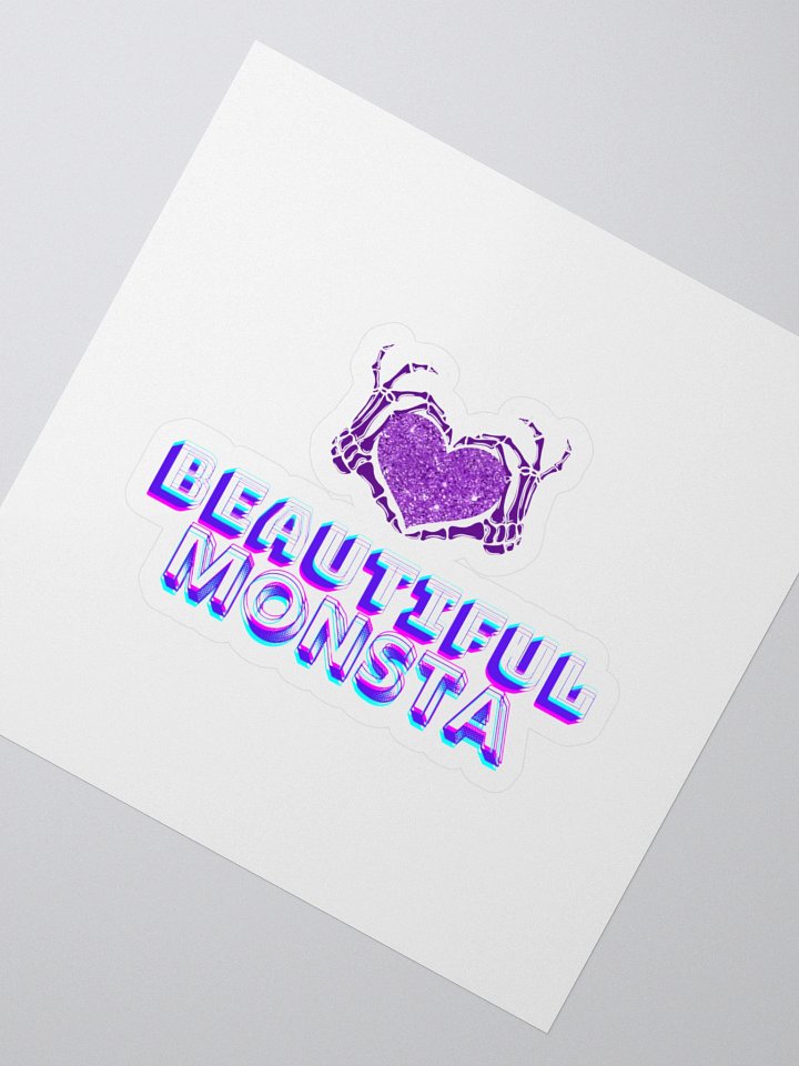 Beautiful Monsta Sticker product image (2)