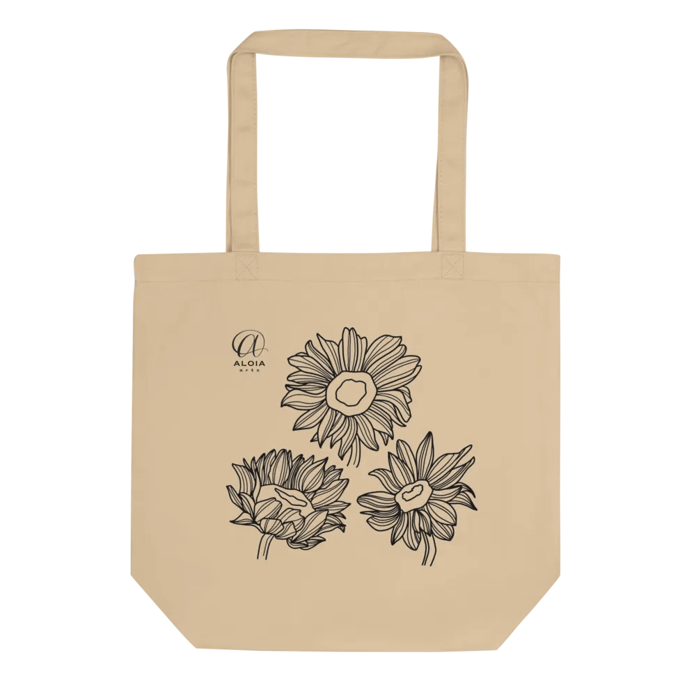 Doodle Flowers Tote Bag product image (1)