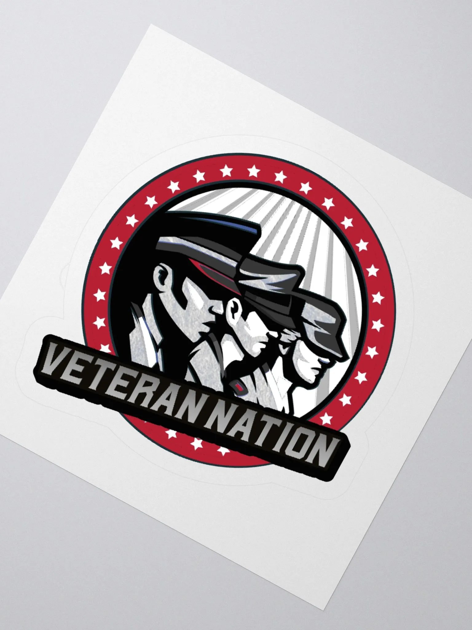 Veteran Nation Kiss Cut Stickers product image (6)