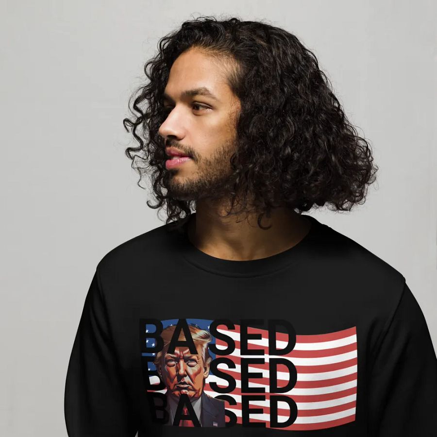 BASED American Flag Mugshot ~Sweatshirt~ product image (5)