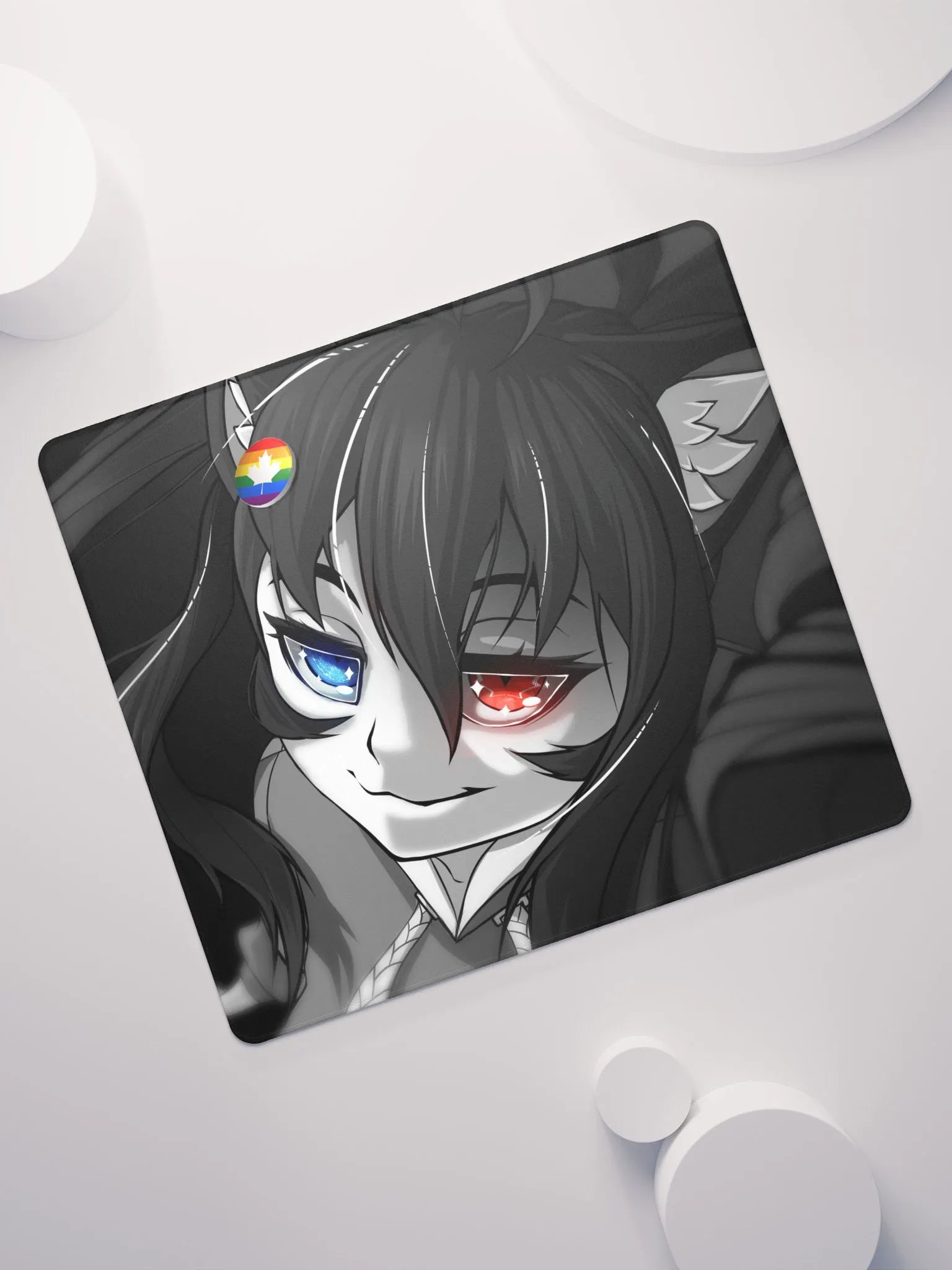 Black and White Art Mouse Pad product image (7)
