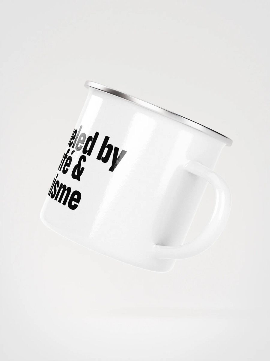 Fueled by Café & Chisme Enamel Mug product image (3)