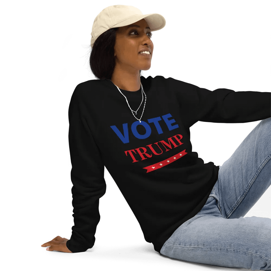 Vote Trump Organic Raglan Sweatshirt product image (14)