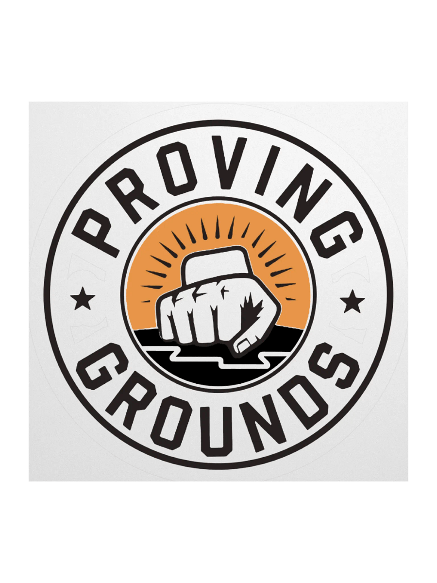 GVC Proving Grounds Kiss Cut Sticker product image (2)