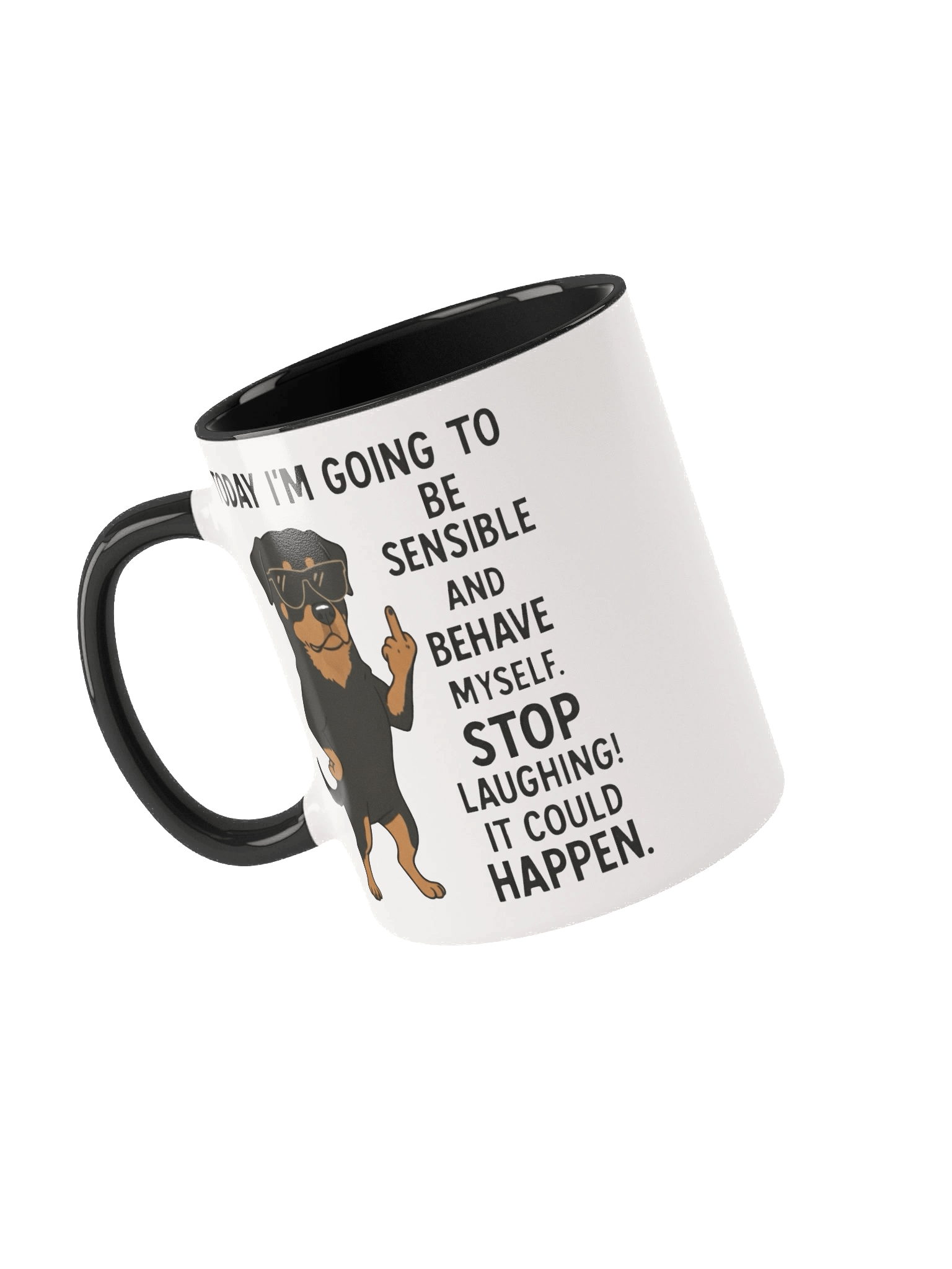 Funny Rottweiler Ceramic Mug product image (21)