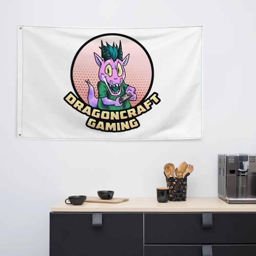 Dragoncraft Gaming Flag product image (6)