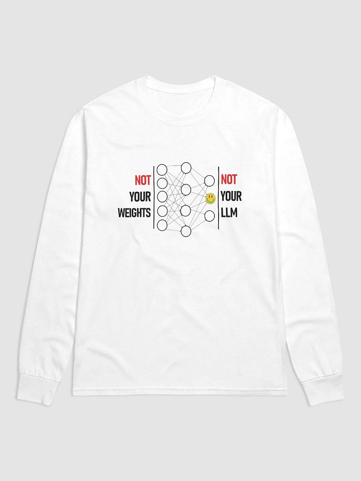 Shoggoth x Not Your Weights Not Your LLM LongSleeve product image (1)