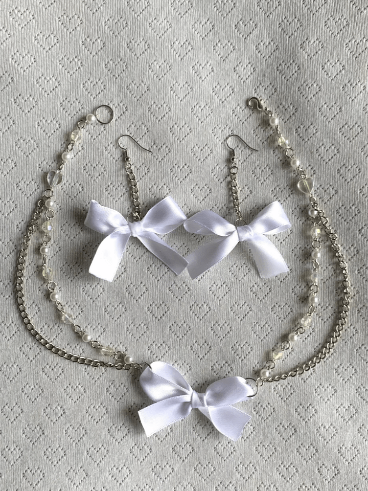 Satin Bow Jewelry Set product image (1)