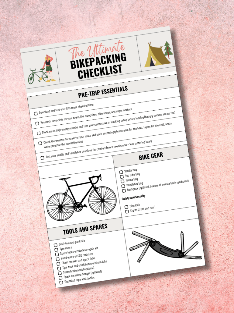 The Ultimate Bikepacking Checklist product image (1)