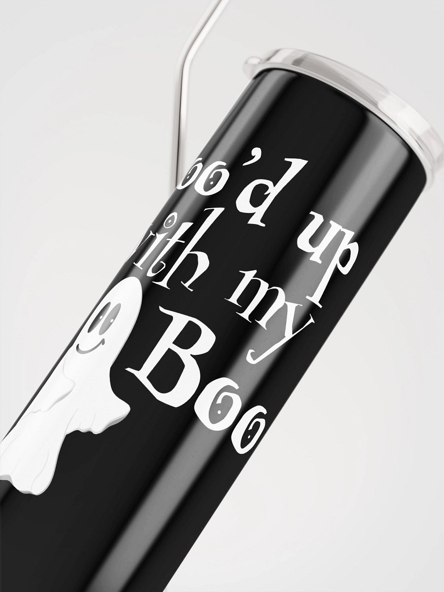 Boo'd Up With My Boo – Cute Ghost Halloween - Stainless Steel Tumbler product image (4)