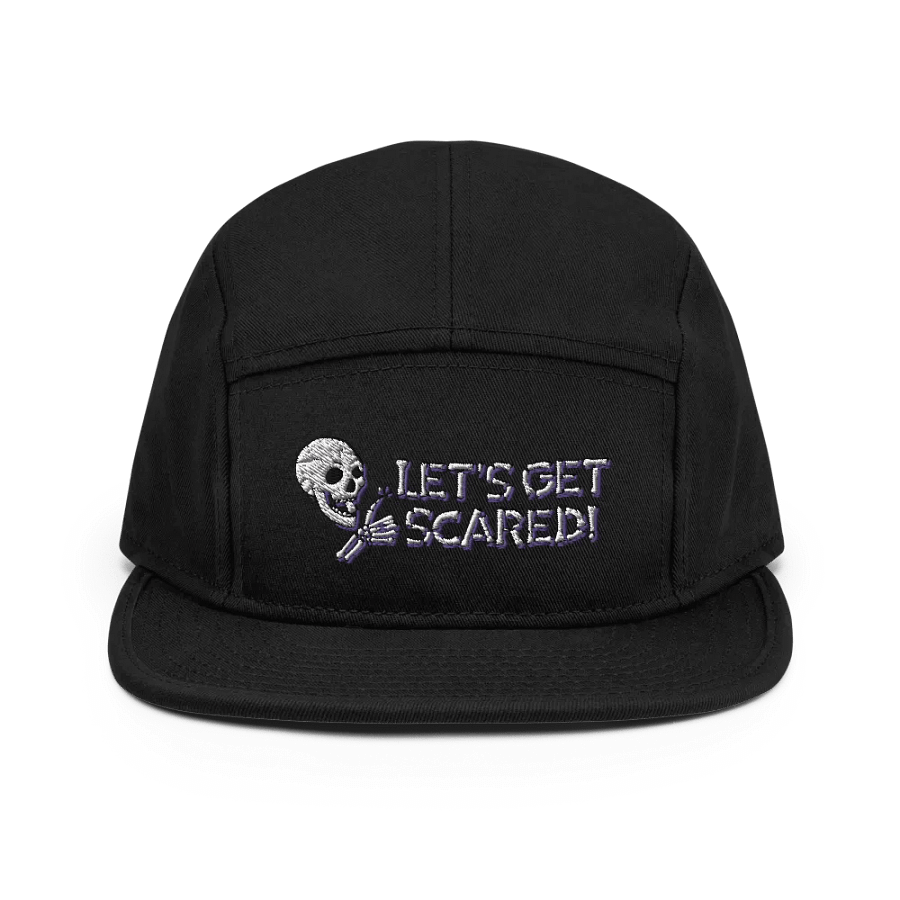 Let's Get Scared Panel Hat (embroidered) product image (1)