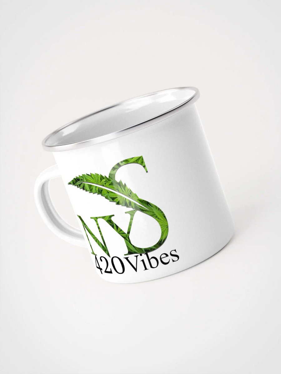 NYS 420 Vibe Leaf Enamel Mug product image (4)