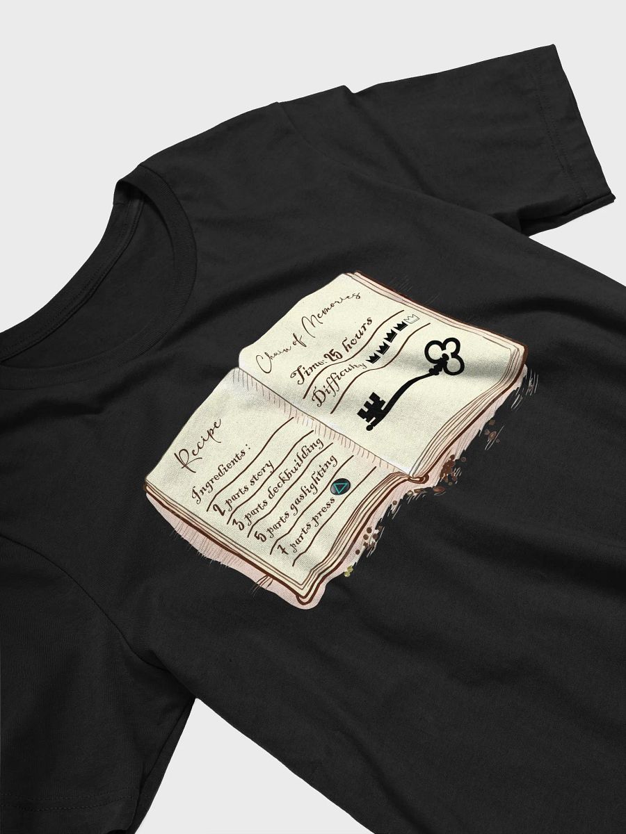 The Chain of Memories Recipe T-Shirt product image (2)