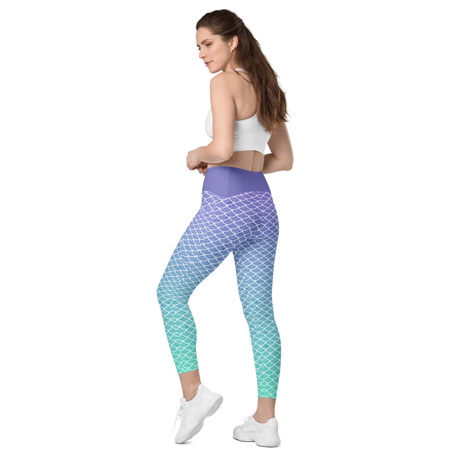 Gaming Mermaid Leggings with Pockets product image (8)