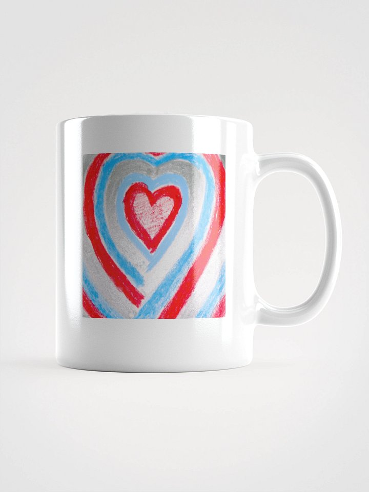 Brilliant Crayon Hearts Magic Mug product image (1)