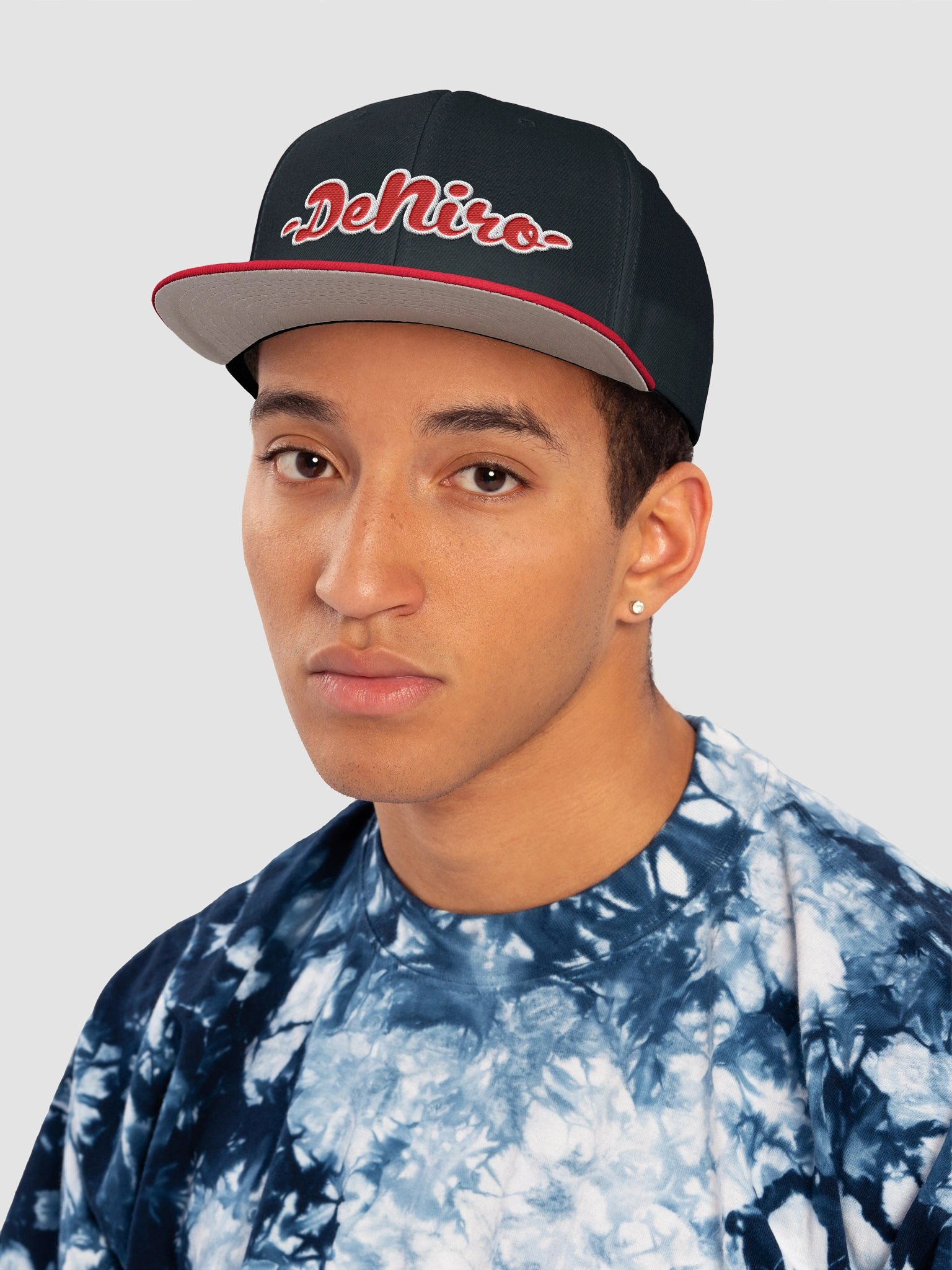 DeNiro Embroidered Flat Brim cap product image (6)