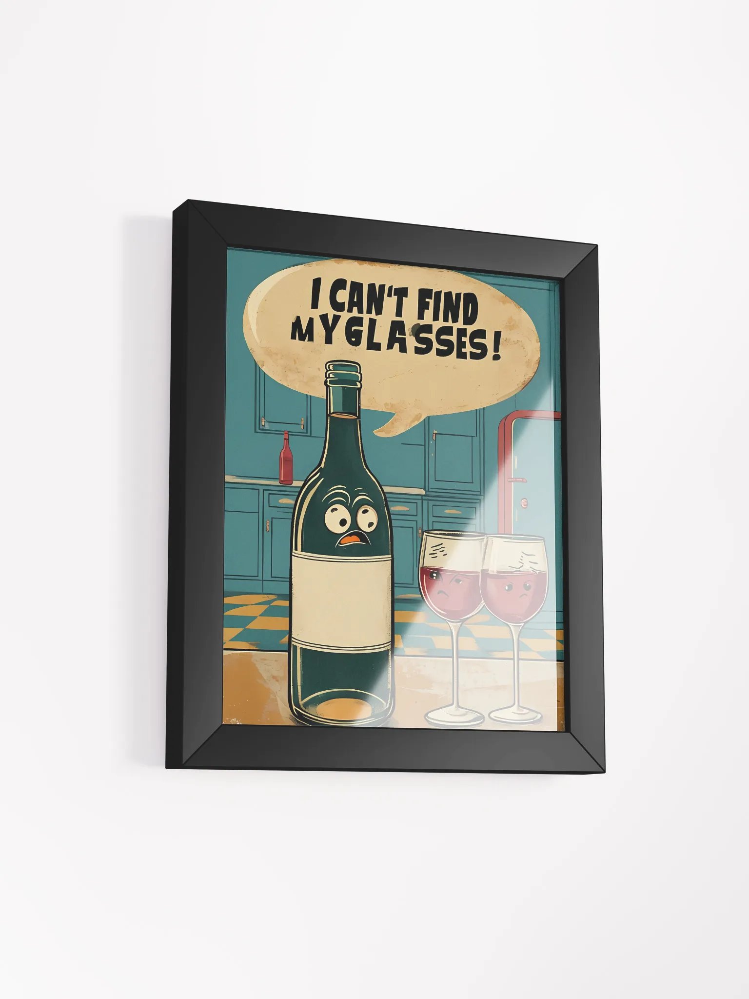 Whimsical Wine Bottle Wall Art product image (3)
