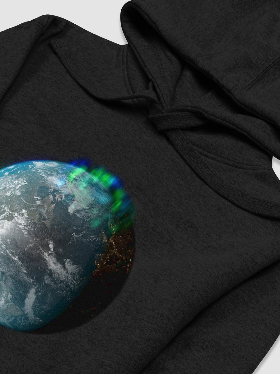 Earth with the Aurora Borealis Unisex Hoodie product image (3)