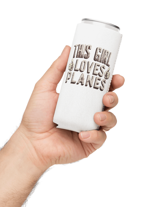 Vintage Plane Lover Can Cooler product image (6)