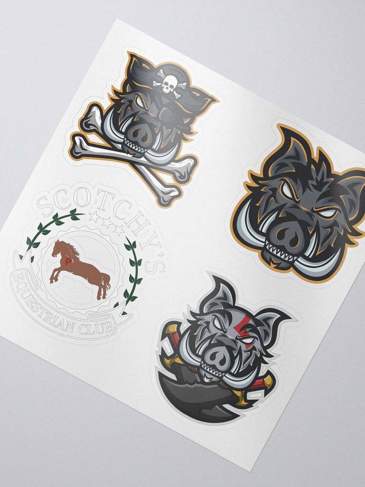Assorted ScotchPig Stickers product image (2)