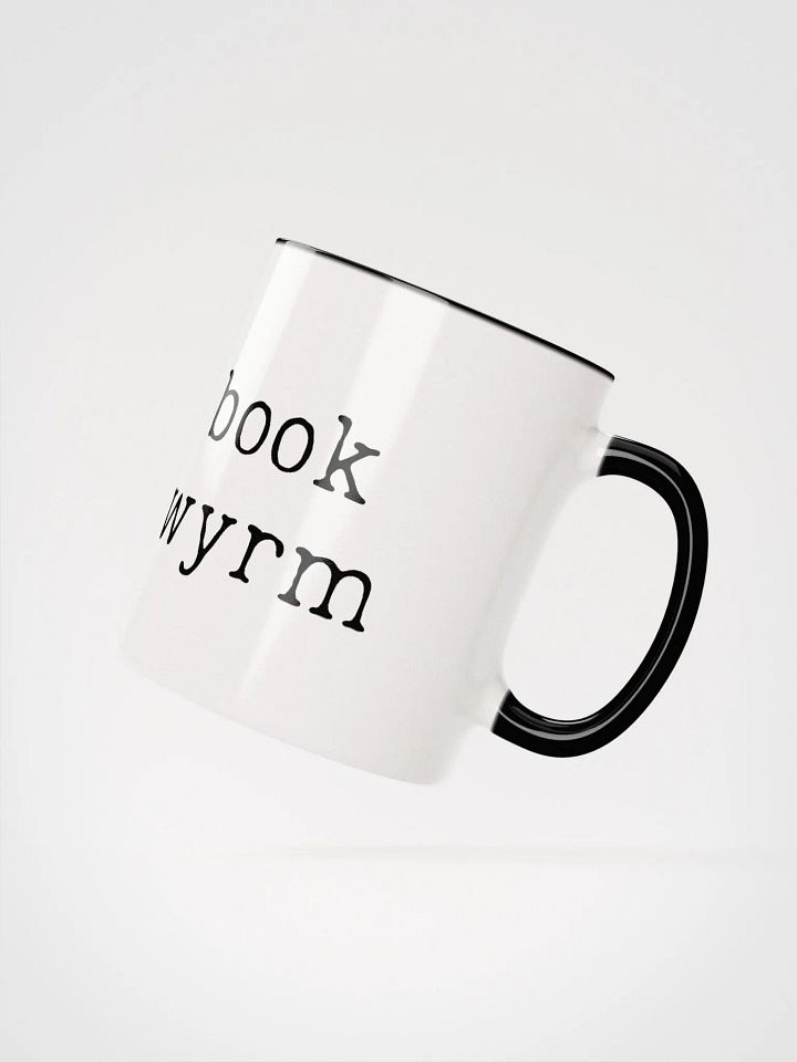 [book wyrm] mug (two-tone) product image (2)