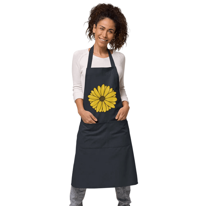Yellow Daisy Organic Apron product image (2)