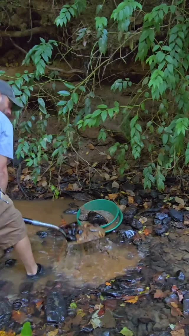 Multiple distinct layers=That's some good looking stuff #goldprospecting