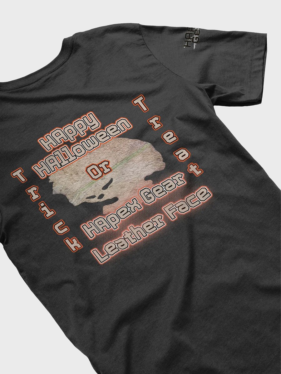 Supersoft T-Shirt - HAppy HAlloween Leather Face product image (5)